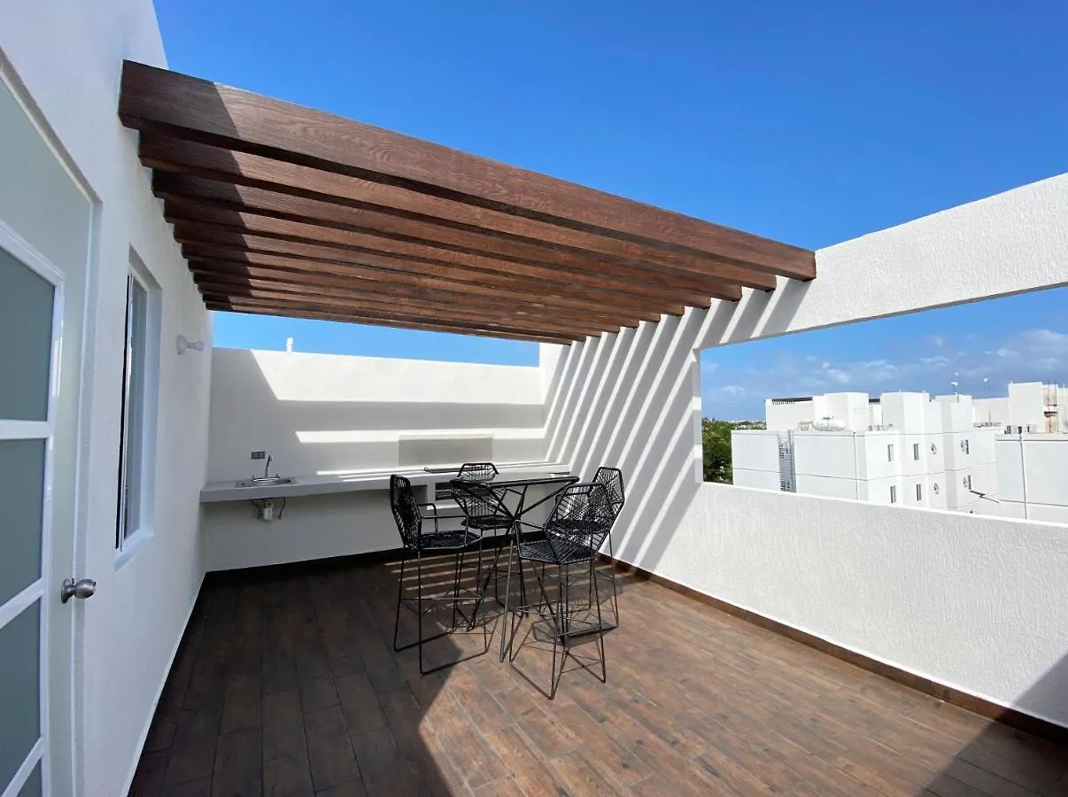 Kuxaan Cielo Departamento Con Rooftop Terraza Privada Cerca De La Playa Playa del Carmen 0*,