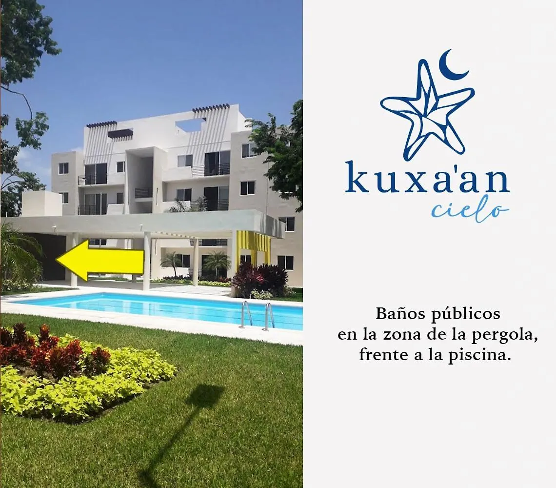 Apartment Kuxaan Cielo Departamento Con Rooftop Terraza Privada Cerca De La Playa Playa del Carmen Mexico